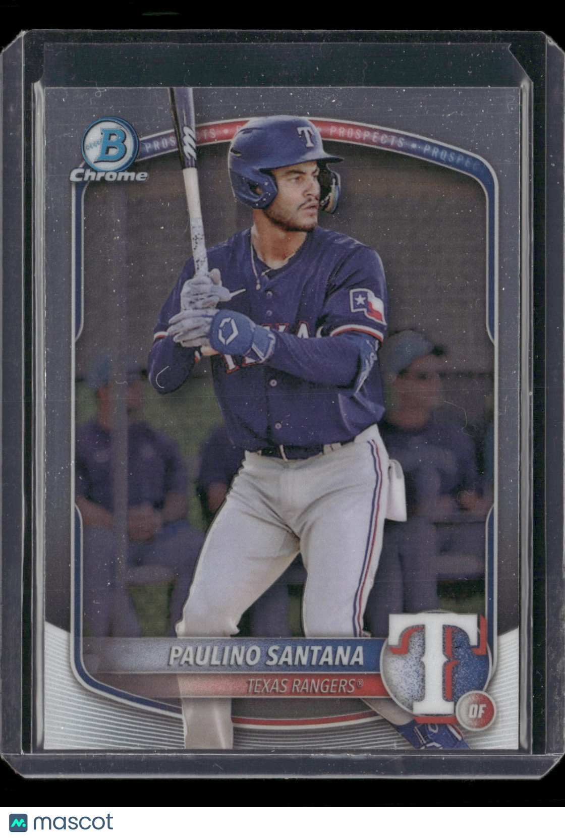 2025 Bowman Chrome Paulino Santana #BCP-72 Black