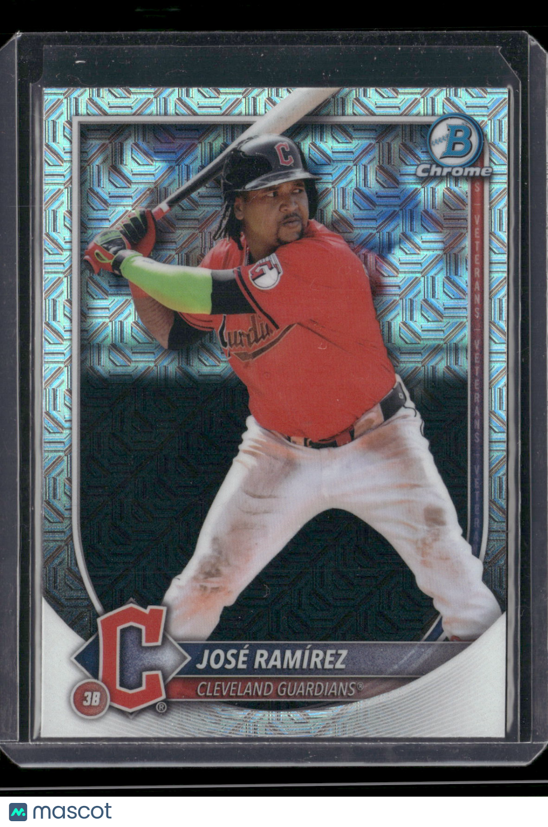 2025 Bowman Chrome José Ramírez #89 Mega Box Mojo Refractor