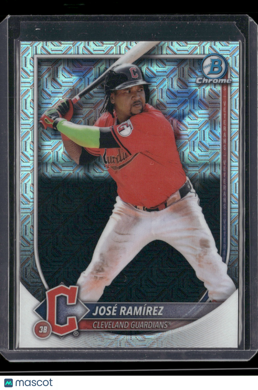 2025 Bowman Chrome José Ramírez #89 Mega Box Mojo Refractor