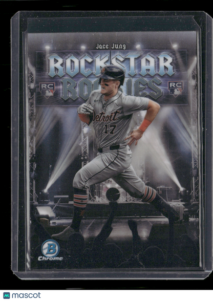 2025 Bowman Chrome Jace Jung #RR-5 Rockstar Rookies RC