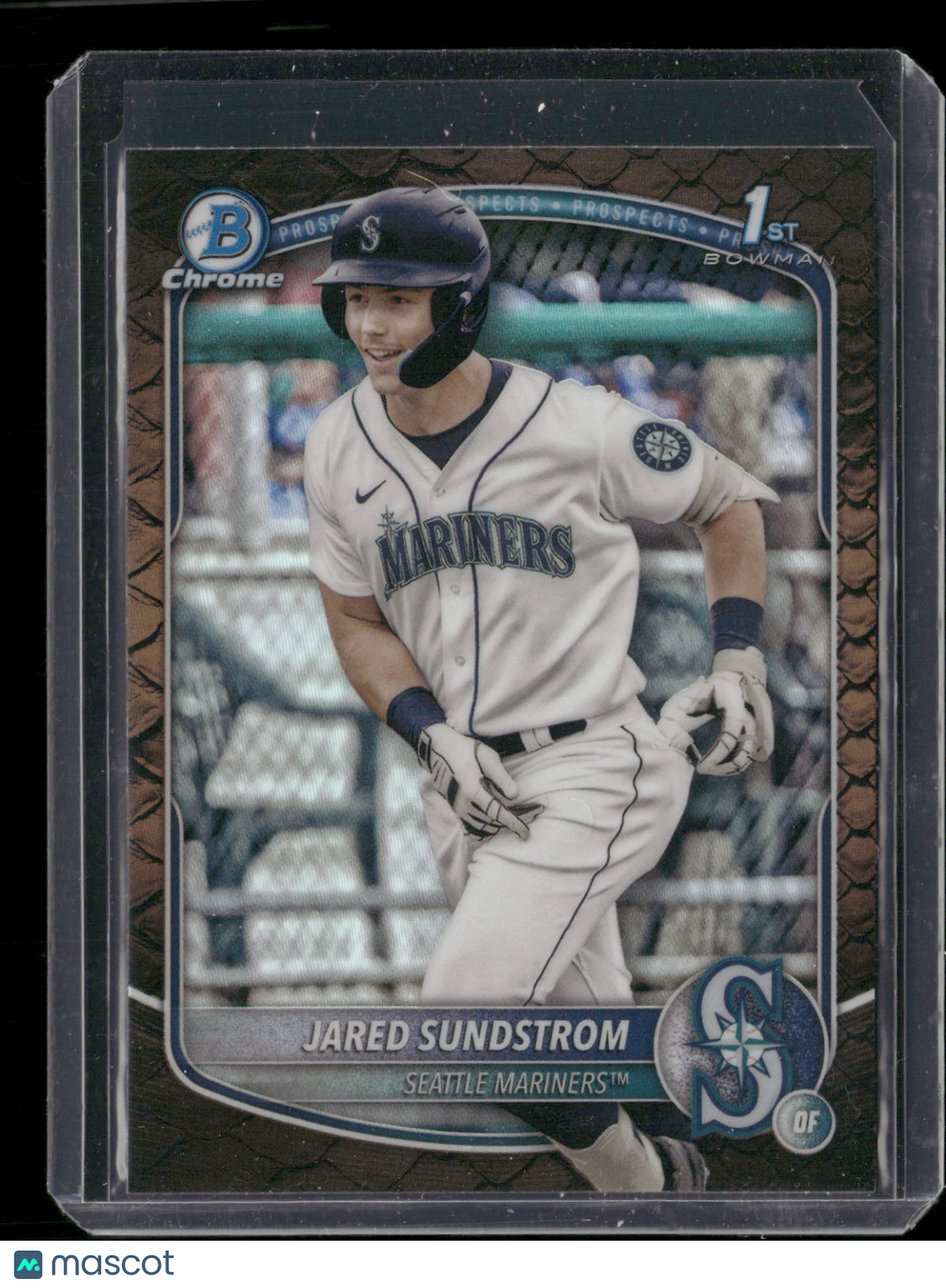 2025 Bowman Chrome Jared Sundstrom #BCP-85 Reptilian Refractor 1st Bowman