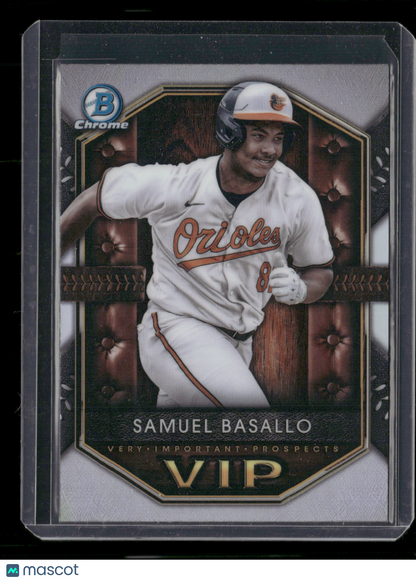 2025 Bowman Chrome Samuel Basallo #VIP-4 Very Important Prospects