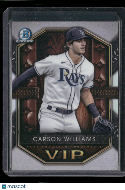 2025 Bowman Chrome Carson Williams #VIP-1 Very Important Prospects