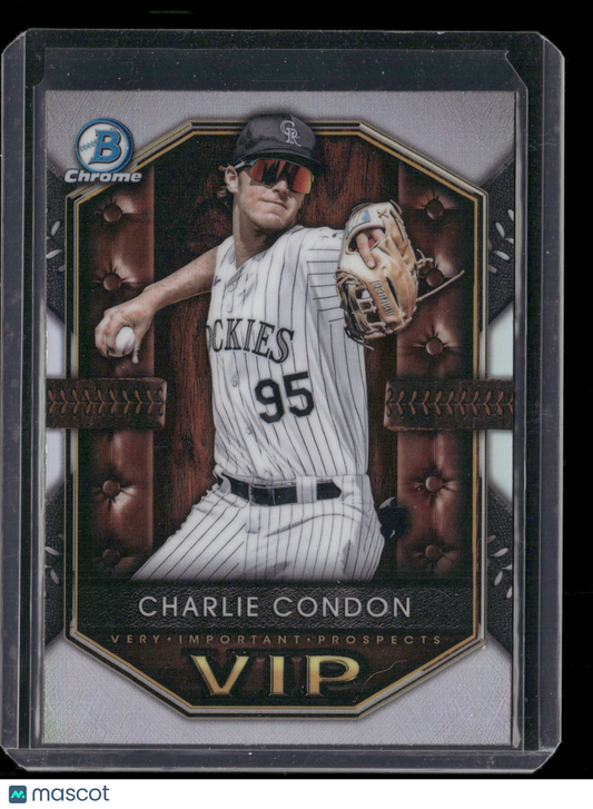 2025 Bowman Chrome Charlie Condon #VIP-9 Very Important Prospects