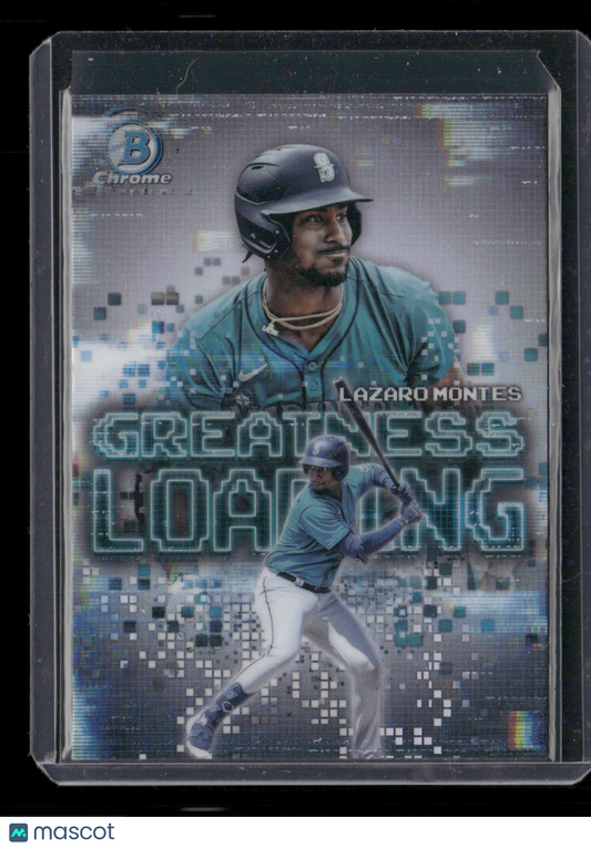 2025 Bowman Chrome Lazaro Montes #GL-1 Greatness Loading