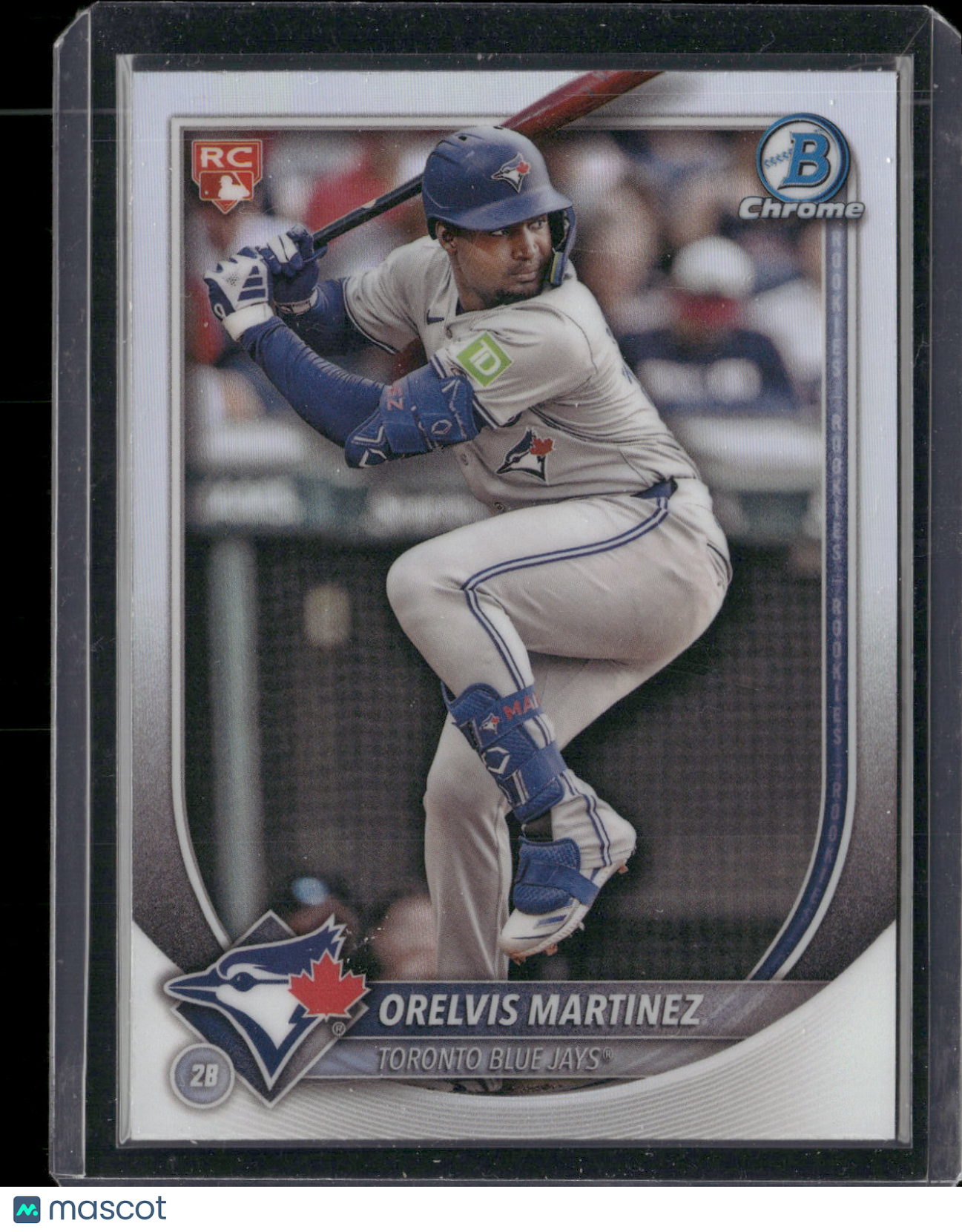 2025 Bowman Chrome Orelvis Martinez #75 Red Rookie Refractor RC