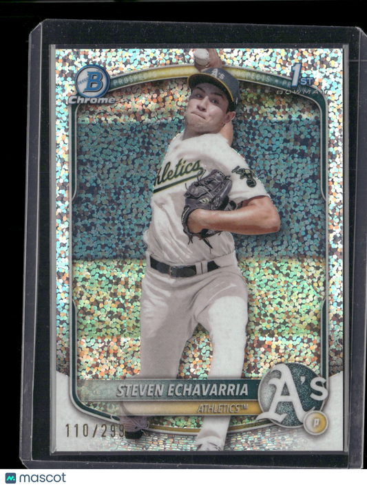 2025 Bowman Chrome Steven Echavarria #BCP-73 Speckle Refractor /299