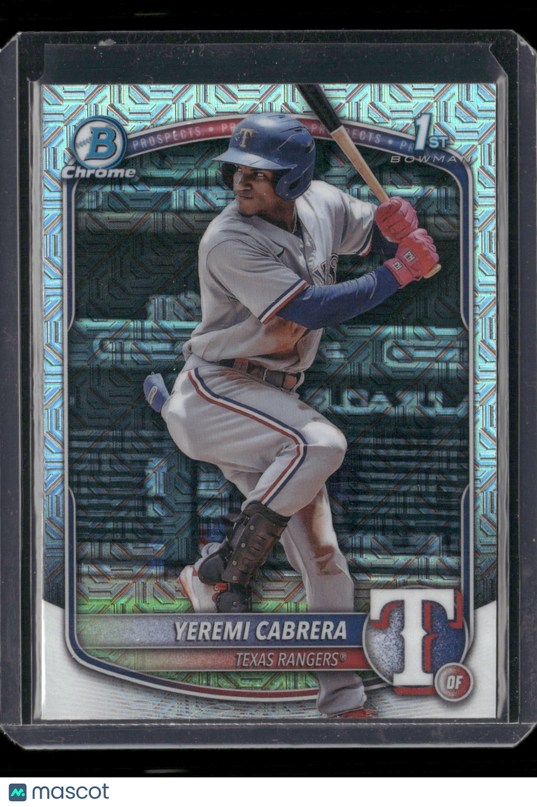 2025 Bowman Chrome Yeremi Cabrera #BCP-146 Mega Box Mojo Refractor 1st Bowman