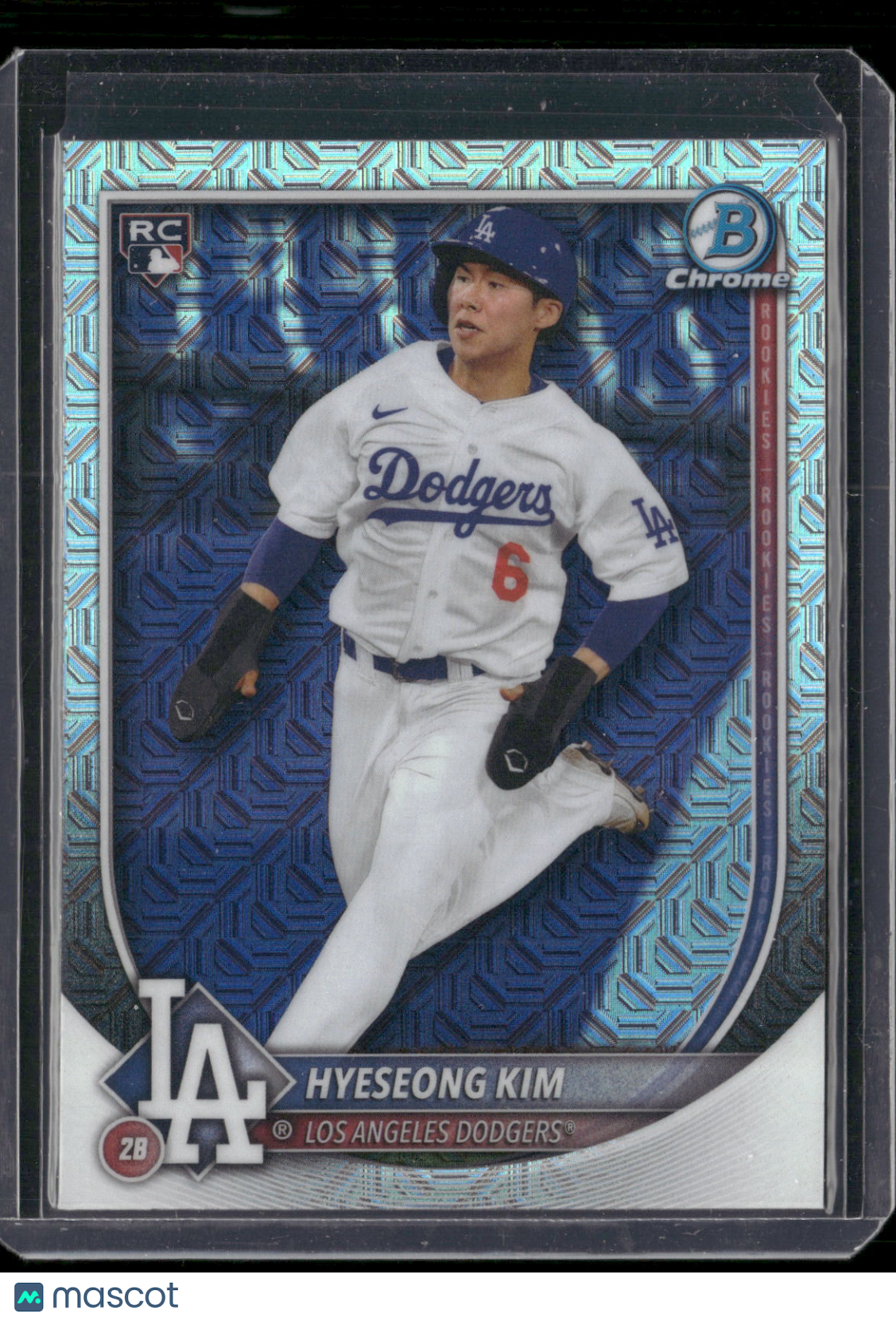 2025 Bowman Chrome Hyeseong Kim #91 Mega Box Mojo Refractor RC