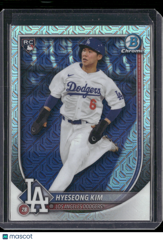 2025 Bowman Chrome Hyeseong Kim #91 Mega Box Mojo Refractor RC