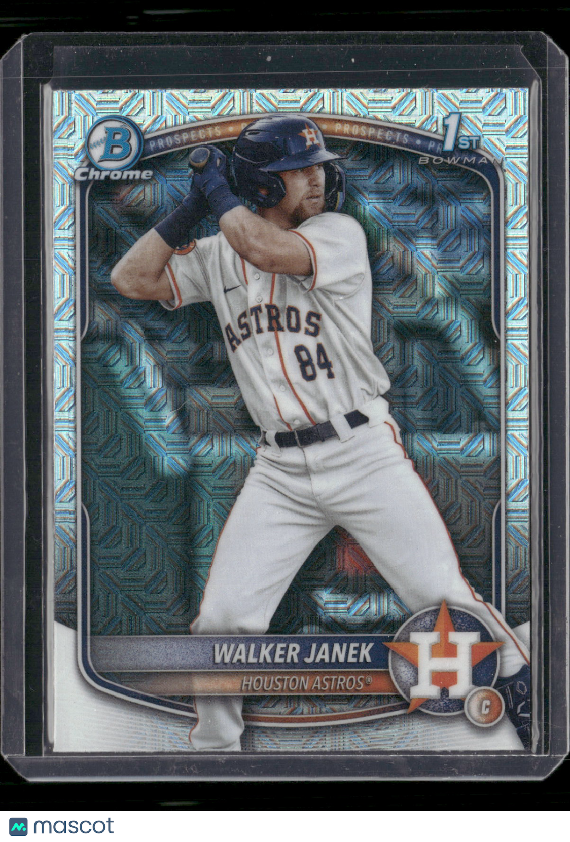 2025 Bowman Chrome Walker Janek #BCP-15 Mega Box Mojo Refractor 1st Bowman