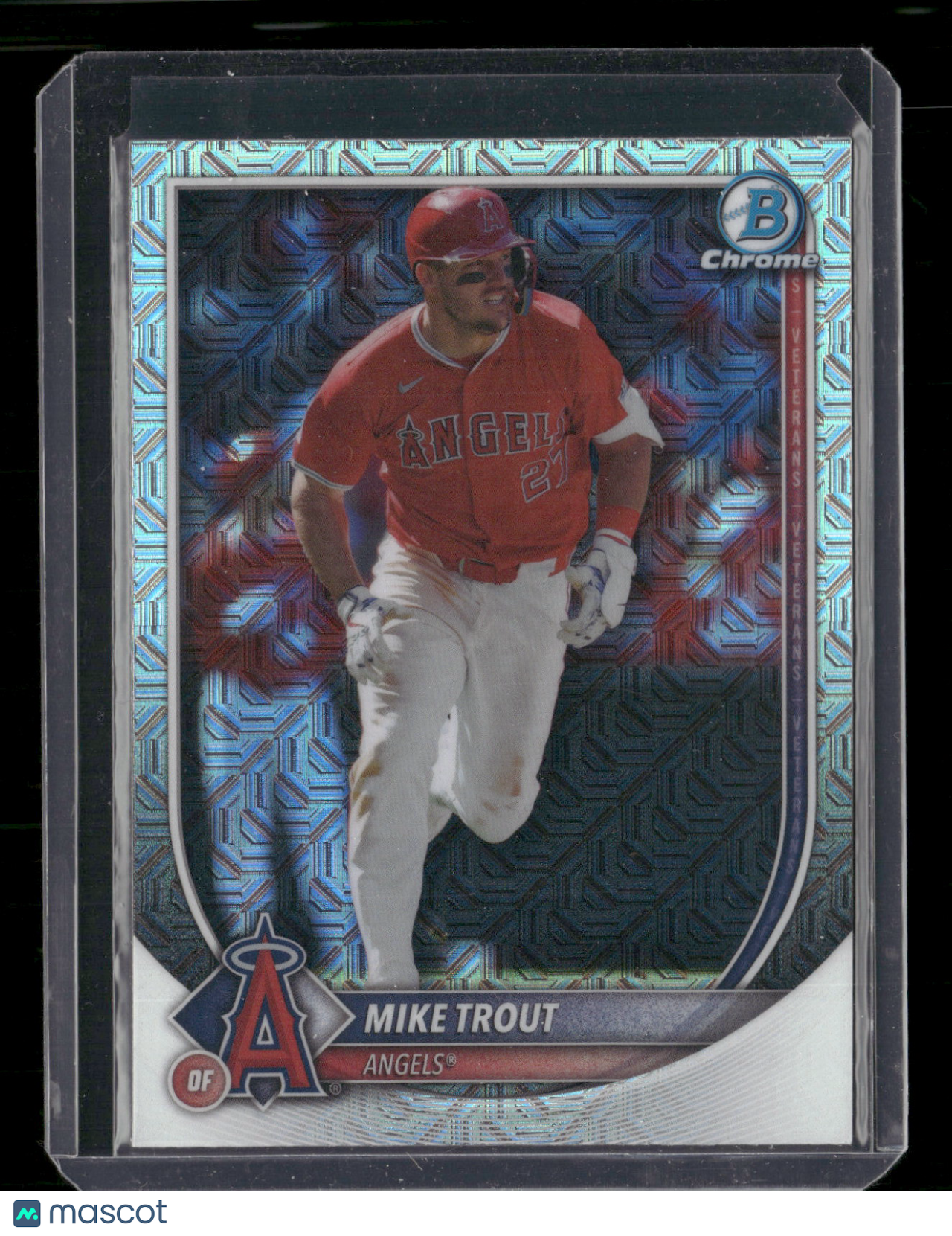 2025 Bowman Chrome Mike Trout #1 Mega Box Mojo Refractor