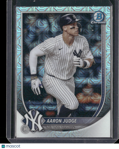 2025 Bowman Chrome Aaron Judge #99 Mega Box Mojo Refractor