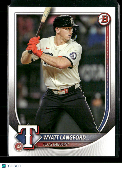 2025 Bowman Wyatt Langford #33