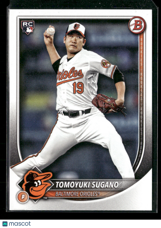 2025 Bowman Tomoyuki Sugano #41 RC