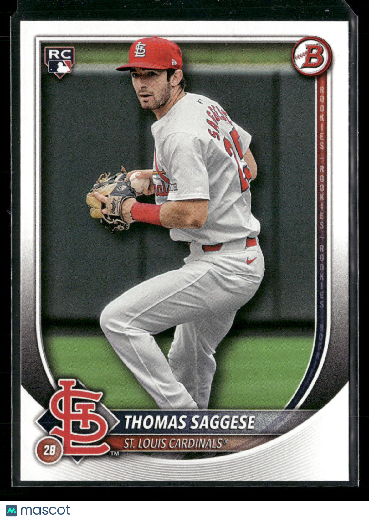 2025 Bowman Thomas Saggese #57 RC
