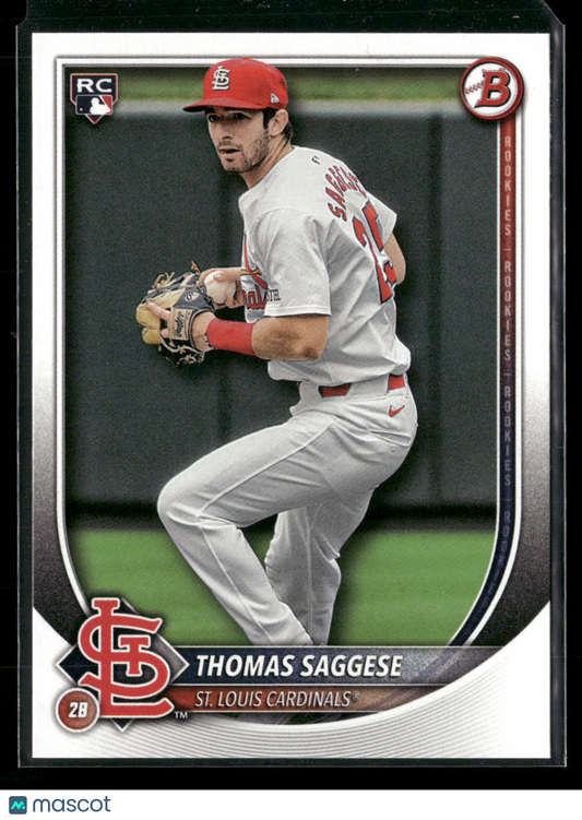 2025 Bowman Thomas Saggese #57 RC