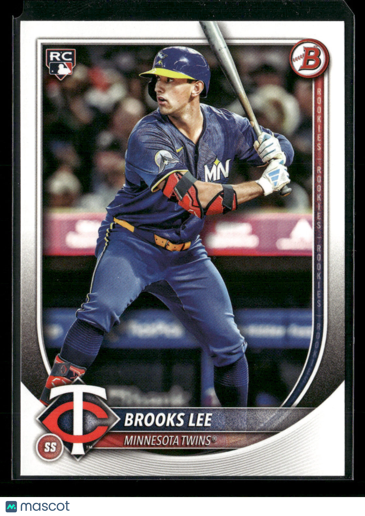 2025 Bowman Brooks Lee #72 RC