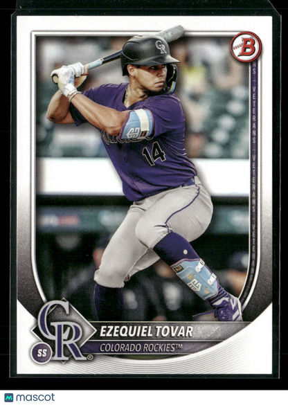 2025 Bowman Ezequiel Tovar #84