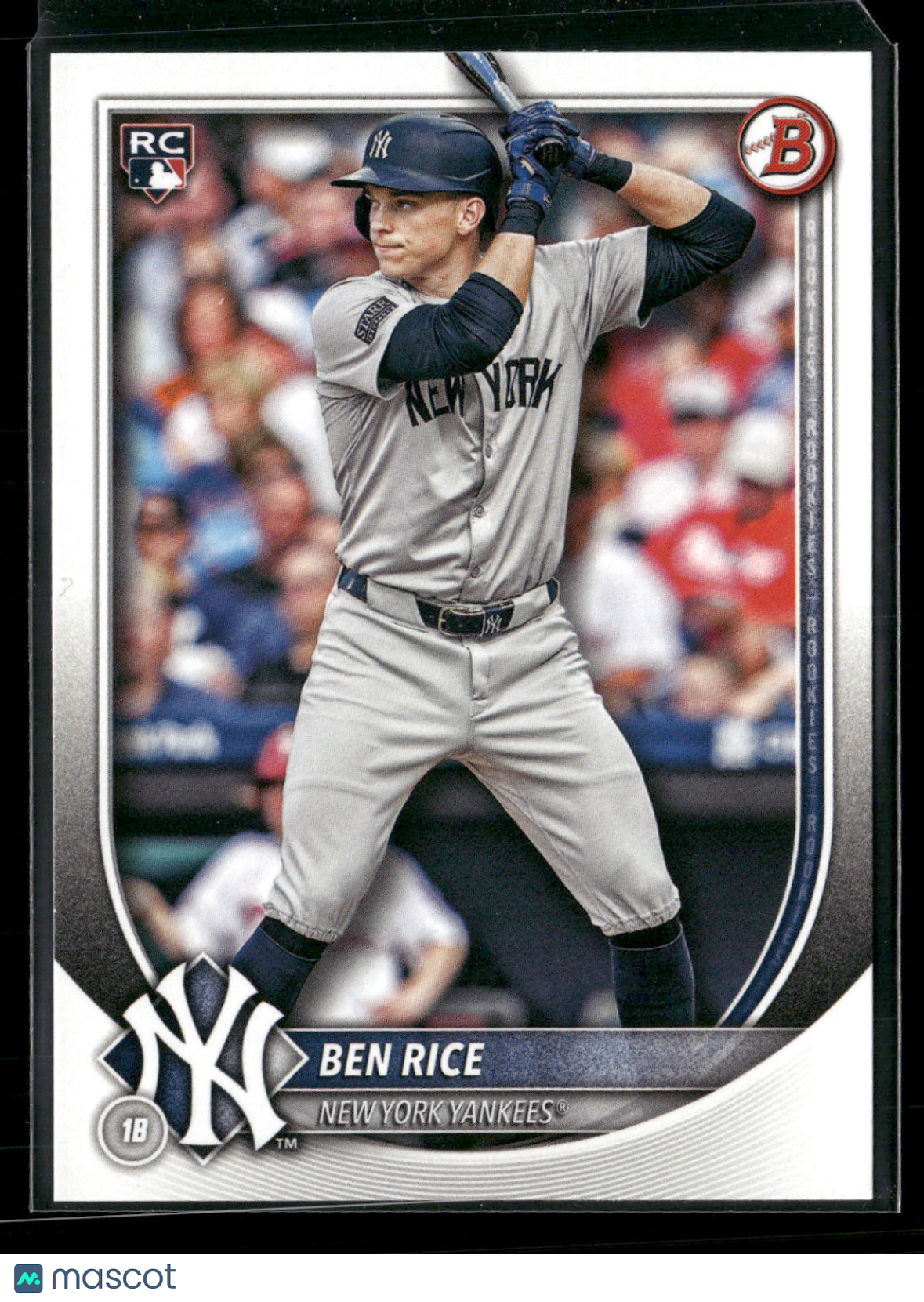 2025 Bowman Ben Rice #85 RC