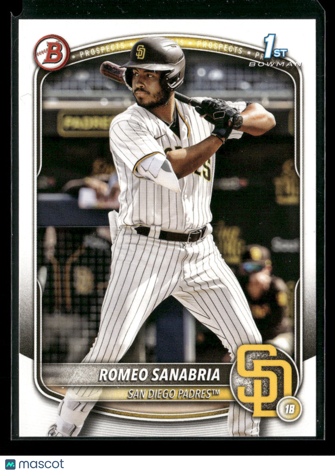 2025 Bowman Romeo Sanabria #BP-3 1st Bowman