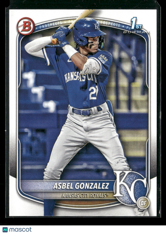 2025 Bowman Asbel Gonzalez #BP-4 1st Bowman