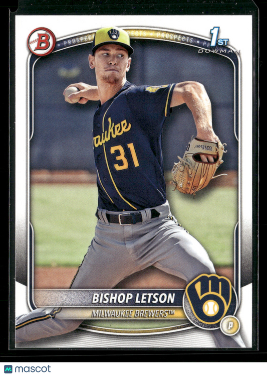 2025 Bowman Bishop Letson #BP-30 1st Bowman