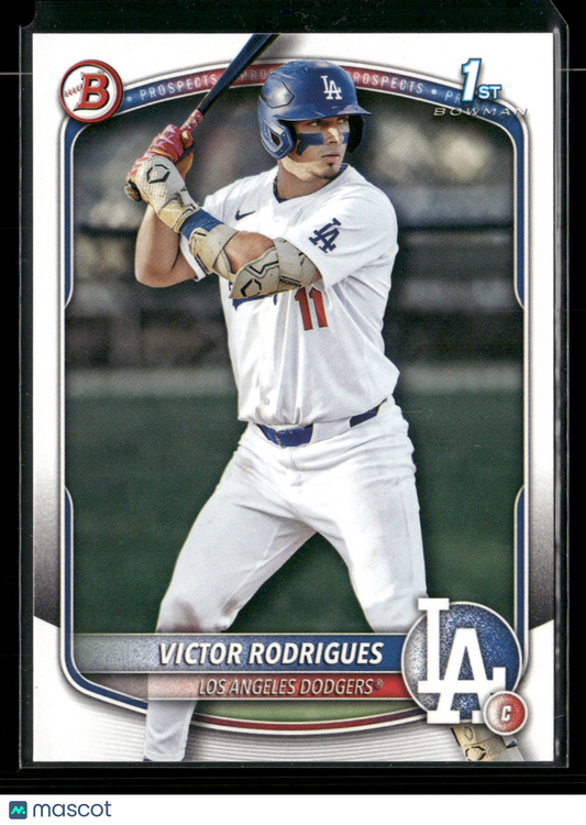 2025 Bowman Victor Rodrigues #BP-45 1st Bowman