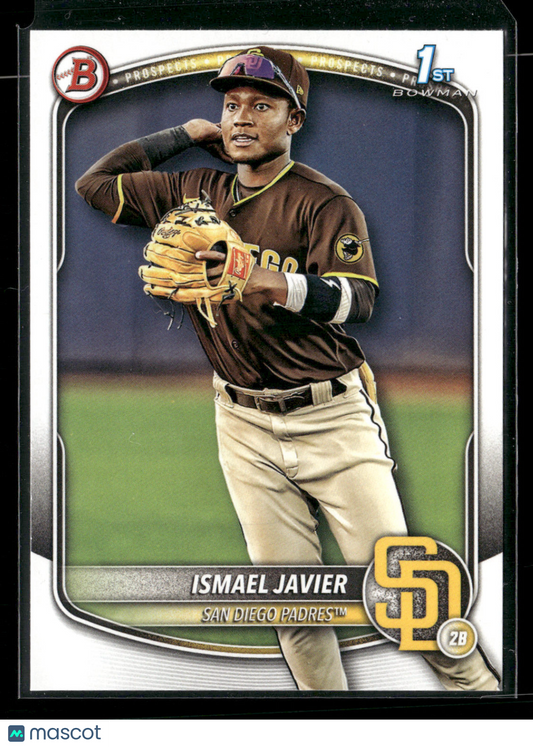 2025 Bowman Ismael Javier #BP-52 1st Bowman