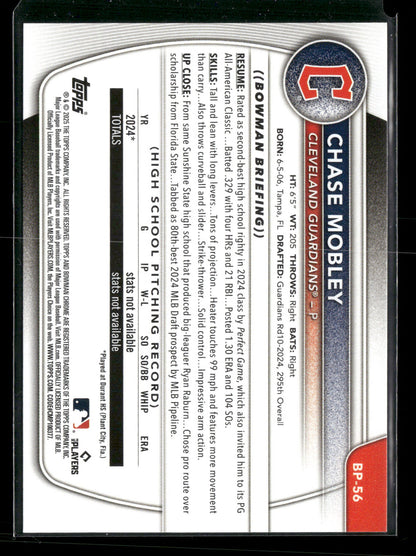 2025 Bowman Chase Mobley #BP-56 1st Bowman