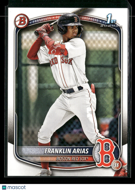 2025 Bowman Franklin Arias #BP-67 1st Bowman
