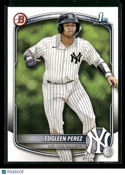 2025 Bowman Edgleen Perez #BP-80 1st Bowman