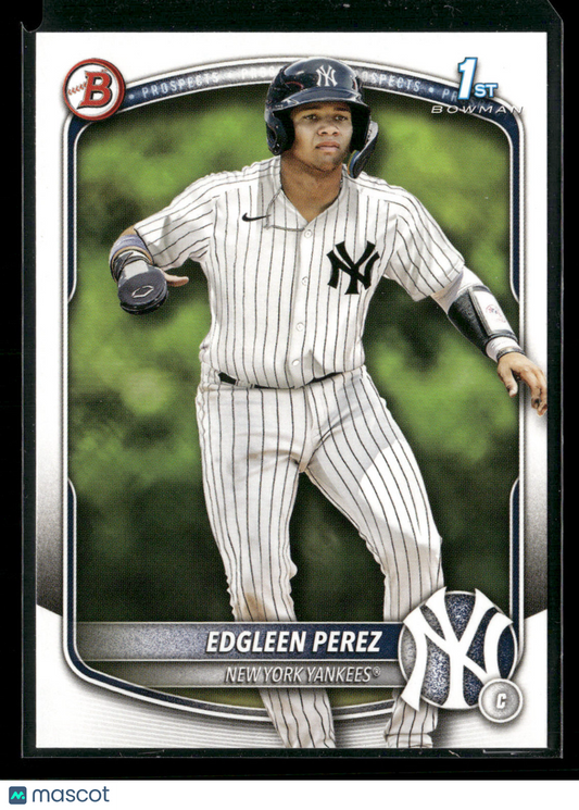 2025 Bowman Edgleen Perez #BP-80 1st Bowman