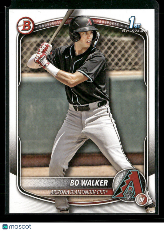 2025 Bowman Bo Walker #BP-92 1st Bowman