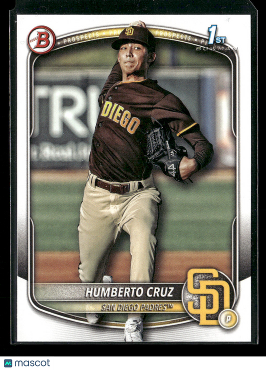 2025 Bowman Humberto Cruz #BP-96 1st Bowman