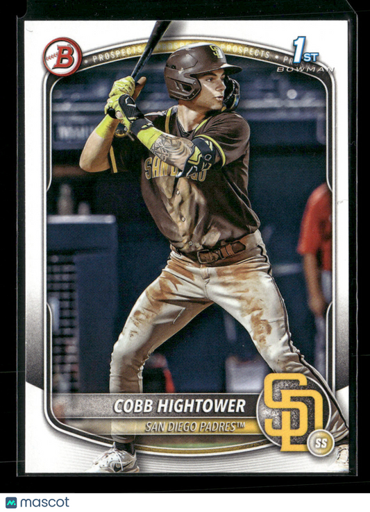 2025 Bowman Cobb Hightower #BP-104 1st Bowman