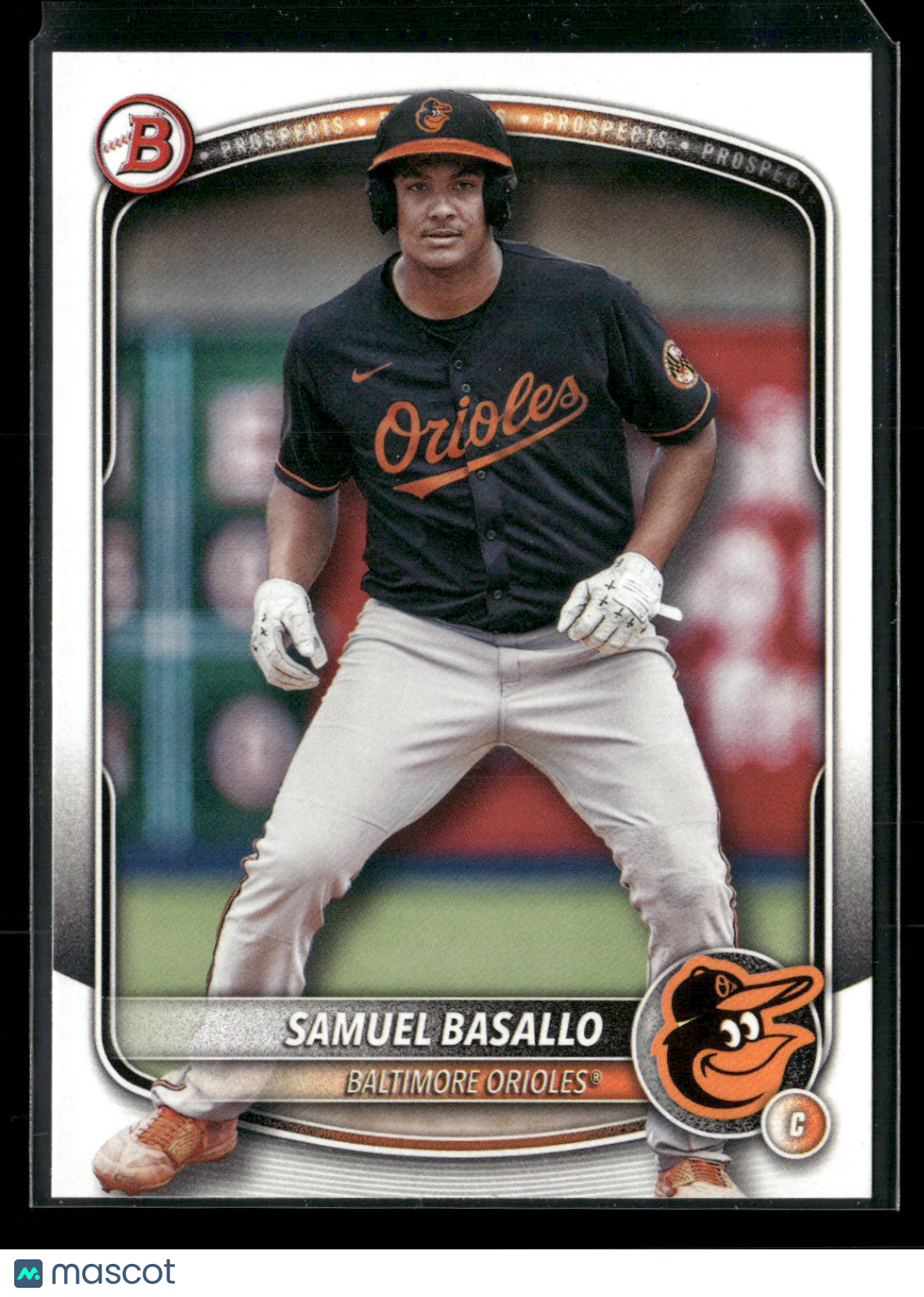2025 Bowman Samuel Basallo #BP-109