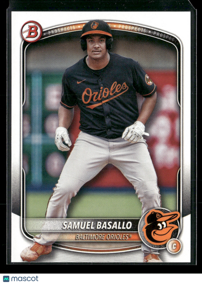 2025 Bowman Samuel Basallo #BP-109