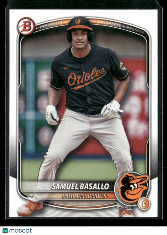 2025 Bowman Samuel Basallo #BP-109