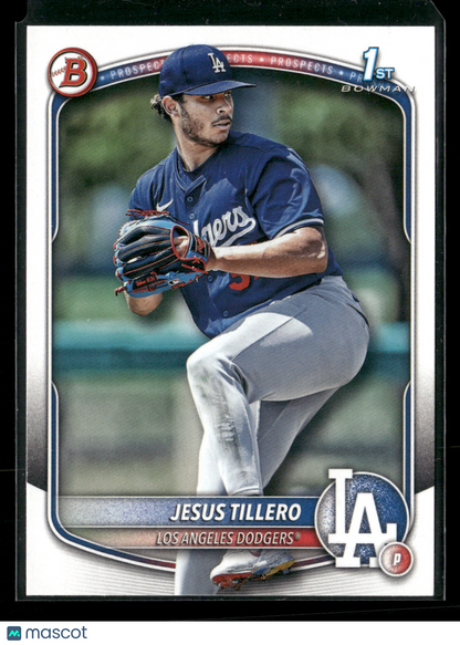 2025 Bowman Jesus Tillero #BP-117 1st Bowman