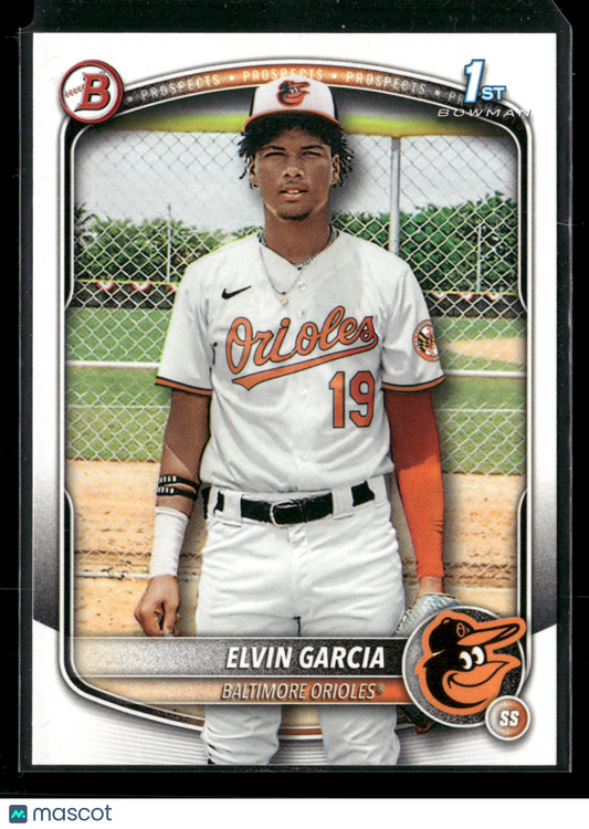 2025 Bowman Elvin Garcia #BP-124 1st Bowman