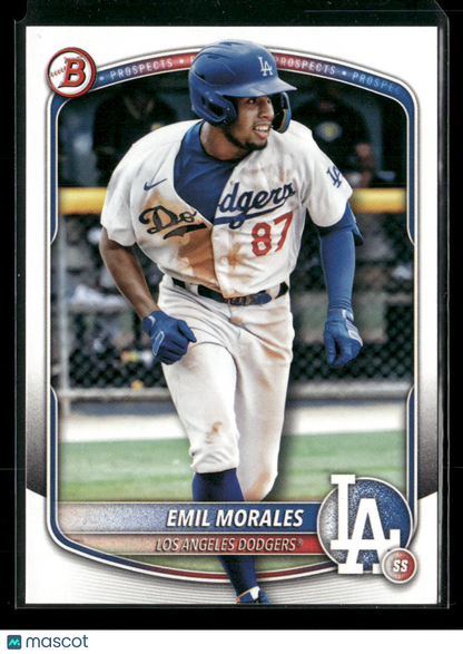 2025 Bowman Emil Morales #BP-127