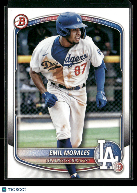 2025 Bowman Emil Morales #BP-127