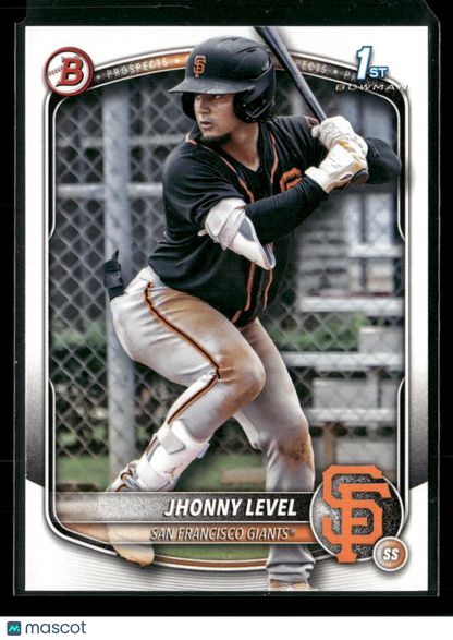 2025 Bowman Jhonny Level #BP-147 1st Bowman
