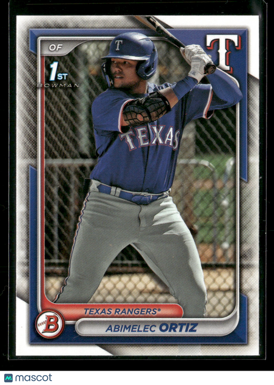 2024 Bowman Abimelec Ortiz #BP-16 1st Bowman