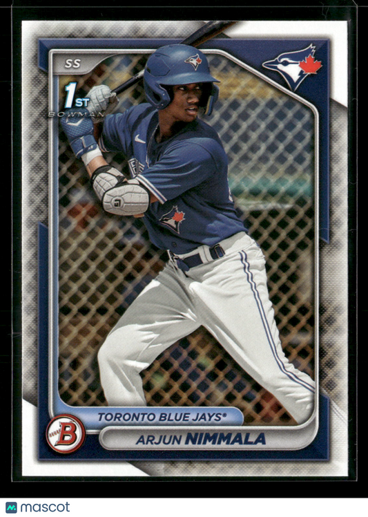 2024 Bowman Arjun Nimmala #BP-142 1st Bowman