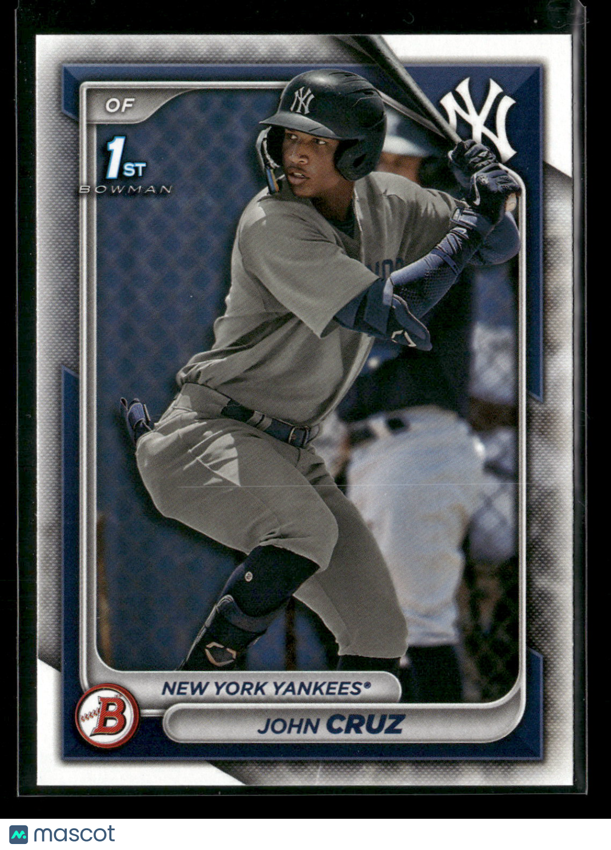 2024 Bowman John Cruz #BP-77 1st Bowman