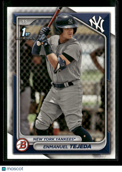 2024 Bowman Enmanuel Tejeda #BP-103 1st Bowman