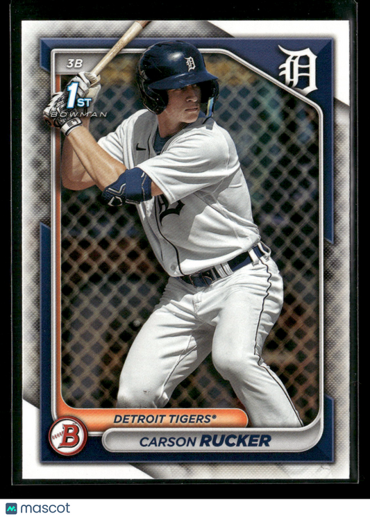 2024 Bowman Carson Rucker #BP-65 1st Bowman