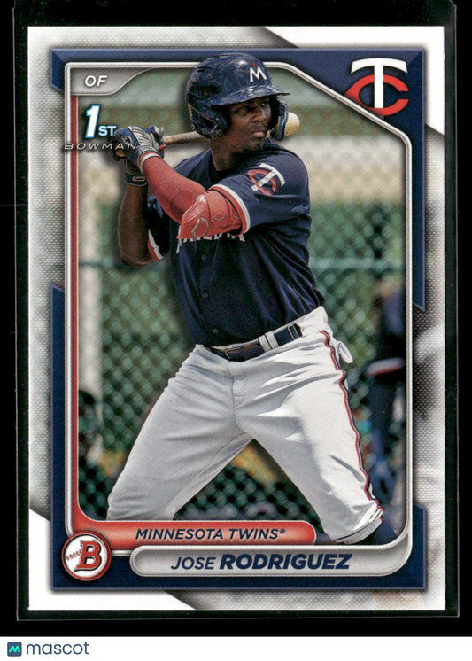 2024 Bowman Jose Rodriguez #BP-71 1st Bowman